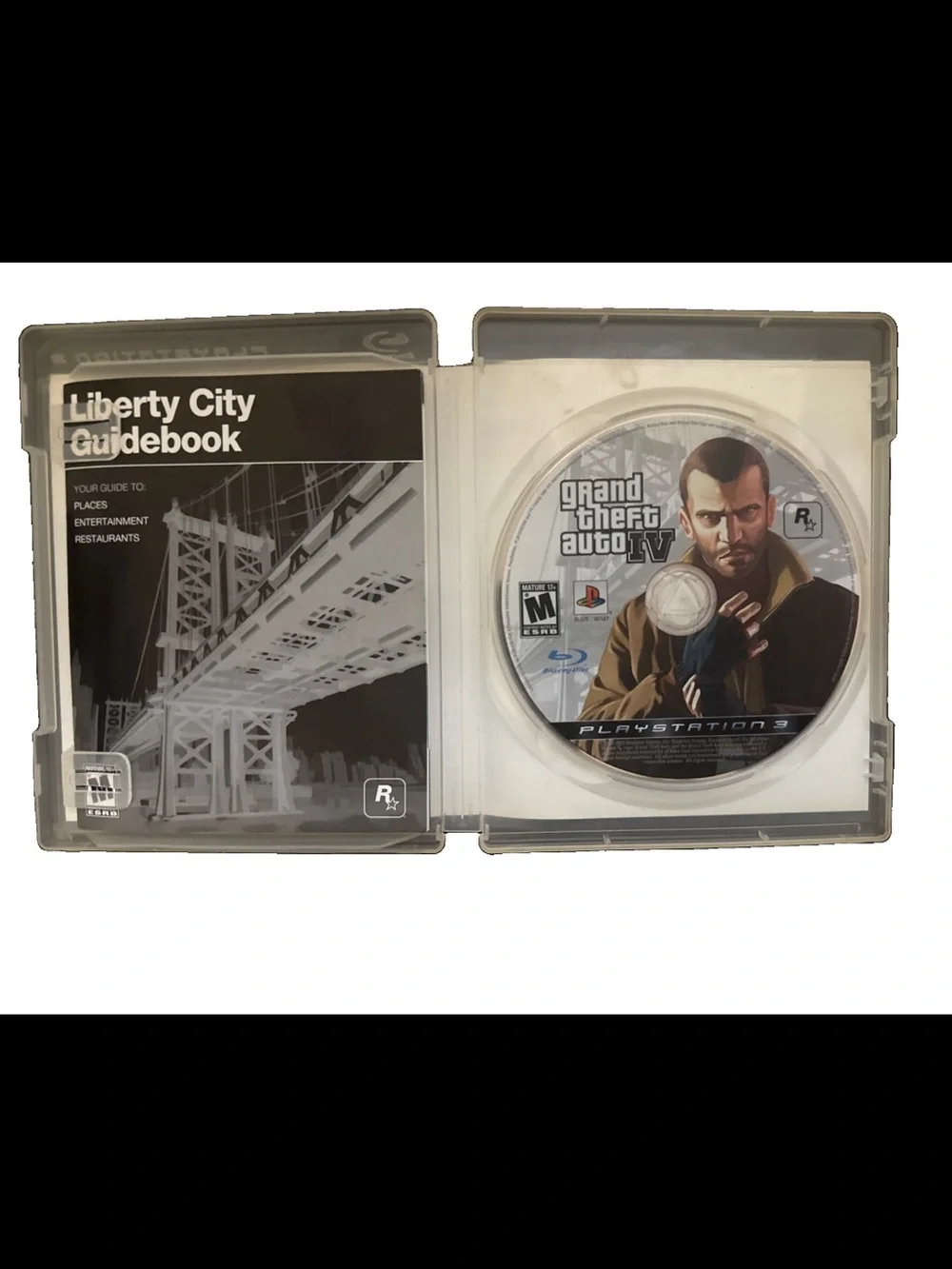 Grand Theft Auto IV For PS3 Game & Manual